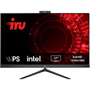  Моноблок IRU Office 27IH5PA 27" Full HD i5 11400 (2.6) 16Gb SSD1Tb UHDG 730 CR Free DOS GbitEth WiFi BT 120W Cam черный 1920x1080 