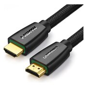  Кабель UGREEN HD118 40414 HDMI Male To Male Cable With Braid 10m Black 