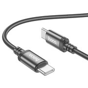  Дата-кабель HOCO X89 Wind 60W charging data cable Type-C + Type-C (черный) 