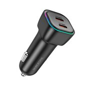  АЗУ BOROFONE BZ28B Trophie PD55W (2C) car charger черный 