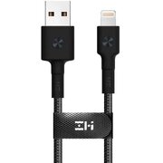  Кабель Xiaomi AL805/AL803 USB/Lightning ZMI MFi 100см 2,4A 12Вт Материал оплетки Braided PP Black 