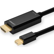  Кабель UGREEN MD101 20848 Mini DP Male to HDMI Cable 4K 1.5m Black 