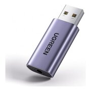  Переходник/адаптер UGREEN СМ383 80864 USB-A To 3.5mm External Stereo Sound Adapter 