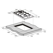  Варочная поверхность ZUGEL ZGH292W белая 