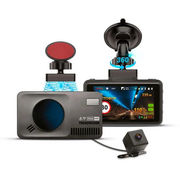  Видеорегистратор с радар-детектором TrendVision DriveCam Real 4K Signature LNA 2CH GPS ГЛОНАСС 