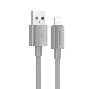  Дата-кабель HOCO X107 Favor charging data cable iP серый 