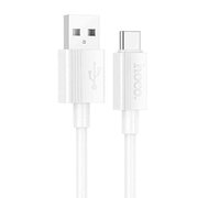  Дата-кабель HOCO X107 Favor 60W charging data cable Type-C + Type-C белый 