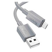  Дата-кабель HOCO X107 Favor charging data cable Micro серый 