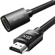  Кабель UGREEN HD151 40400 HDMI 8K Male To Female Extension Cable 0.5m Black 