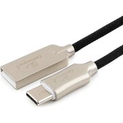  Кабель Cablexpert CC-P-USBC02Bk-1.8M Platinum USB 2.0 AM/Type-C 1.8м черный 