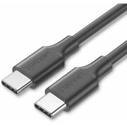  Кабель UGREEN US286 (60788) USB-C 2.0 Male To USB-C 2.0 Male 3A Data Cable 3m Black 