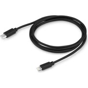  Кабель Buro PD18W черный USB Type-C m-Lightning m 1м 