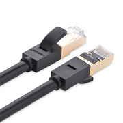  Кабель UGREEN NW107 11271 Cat 7 F/FTP Lan Cable 5m Black 