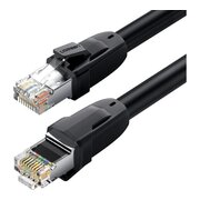  Кабель UGREEN NW121 70329 Cat8 CLASS I S/FTP Round Ethernet Cable 2m Black 