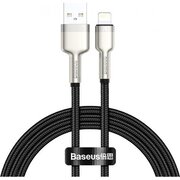  Дата-кабель Baseus Cafule (CALJK-B01) Metal USB to IP 2.4A 2m Black 