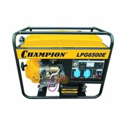  Гибридный генератор CHAMPION LPG6500E, 220/12 В, 5.5кВт, с АКБ 