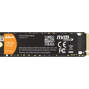  SSD Dahua C970 (DHI-SSD-C970N1TB) 1TB M.2 2280 PCIe4x4 3D Nand, 7mm, R/W up to 4450MB/s/4280MB/s, IOPS(R4K) 677K/763K 