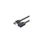  Кабель удлинитель Vention VAS-A45-B150 USB 3.0 AM/AF 1.5м Black Edition 