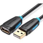  Кабель удлинитель Vention CBCBI USB 2.0 AM/AF 3м черный 