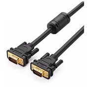  Кабель UGREEN VG101 11631 VGA Male to Male Cable 3m Black 