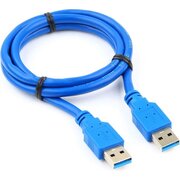  Кабель Gembird Cablexpert CCP-USB3-AMAM-1M Pro, AM/AM, 1м, экран, синий 