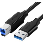  Кабель UGREEN US210 30753 USB 3.0 AM to BM Print Cable 1m Black 