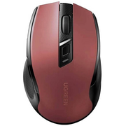  Мышь UGREEN MU006 (25752) Ergonomic Wireless Mouse 2.4G 4000DPI Silence Design 2.4 GHz BT Red 