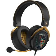  Наушники с микрофоном A4Tech Bloody M595 Renegade черный/рисунок 