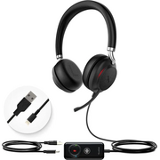  Гарнитура Yealink UH38 Dual UC-BAT черный 