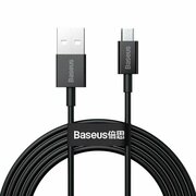  Дата-кабель Baseus Superior (CAMYS-A01) Fast Charging USB to Micro 2A 2m Black 