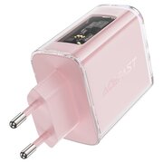  СЗУ ACEFAST A45 Exploration series PD65W GaN (2*USB-C+USB-A) charger (EU) (Cherry blossom) 