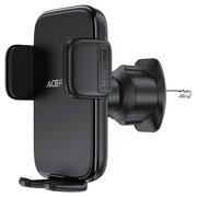  Автодержатель ACEFAST D27 press type car holder for air vent, black 