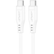  Кабель ACEFAST C3-03 USB-C to USB-C TPE charging data cable White 