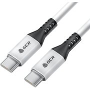  Кабель Greenconnect GCR-53122 Type C-C для MacBook 18W 1.0m белый 