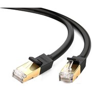  Кабель UGREEN NW107 11277 Cat 7 F/FTP Lan Cable 1.5m Black 