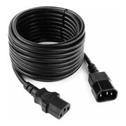  Кабель питания Cablexpert PC-189-VDE-5M сист.блок-монитор C13-C14 VDE 10А 5м черный 