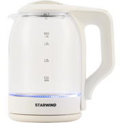  Чайник StarWind SKG1056 белый и прозрачный 