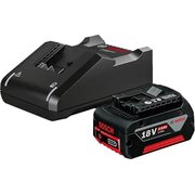  Батарея аккумуляторная Bosch GBA 18В 4Ач Li-Ion (З/У в компл.) (1600A01B9Y) 