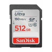  Карта памяти SANDISK SDSDUNC-512G-GN6IN SDXC 512GB UHS-I 