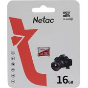  Карта памяти Netac P500 Eco (NT02P500ECO-016G-S) microSDHC 16Gb (50/95 Mb/s, no adapter) 