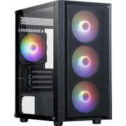  Корпус Accord M203 черный без БП ATX 2xUSB2.0 1xUSB3.0 1xUSB3.1 audio bott PSU 