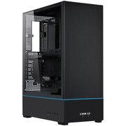 Корпус Lian Li SUP01X / Black (G99.SUP01X.R0) / 3 x 120mm PWM Fan / PCIe4.0 Riser Cable / Mid-Tower, TG 