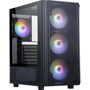  Корпус Accord 3602 черный без БП ATX 2xUSB3.0 1xUSB3.1 audio bott PSU 