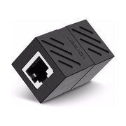  Адаптер UGREEN NW114 20390 RJ 45 Network Keystone Jack In-Line Coupler Female to Female 1pcs Black 