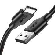  Кабель UGREEN US287 60115 USB 2.0 to USB-C Cable Nickel Plating 0.5m Black 