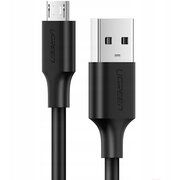  Кабель UGREEN US289 60137 USB 2.0 A to Micro USB Cable Nickel Plating 1.5m Black 