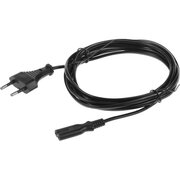  Кабель Buro BU-PCAB-3-2PIN IEC C7 2-pin Евровилка 3м 