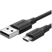  Кабель UGREEN US289 60827 Micro USB Male To USB 2.0 A Male Cable 3m 