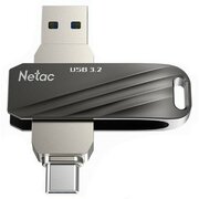  USB-флешка Netac US11 NT03US11C-032G-32BK 32GB USB3.0+TypeC Dual Flash Drive 