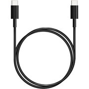  Кабель для зарядки Bion BXP-CCP-USBC-CMCM-1M-B, USB Type-C to Type-C (CM/CM), 3A, 60W, 1м, черный 